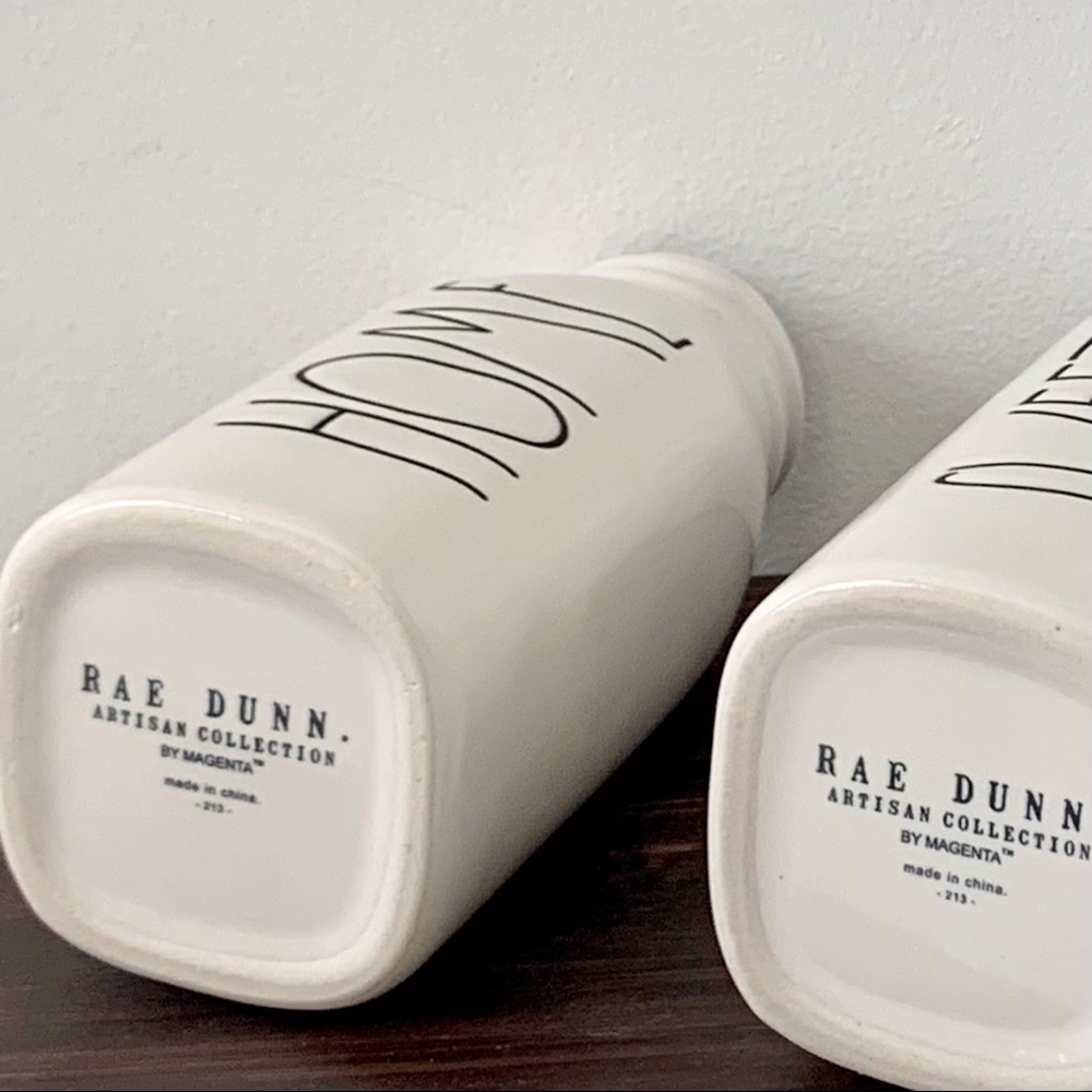 Rae Dunn HOME SWEET HOME Bud Vases - Picture 4 of 4